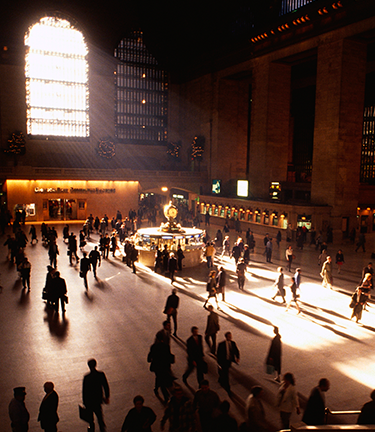 Commuter Benefits Commuting to work through Grand Central Station in New York City